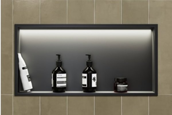 Shower Niche Illuminated